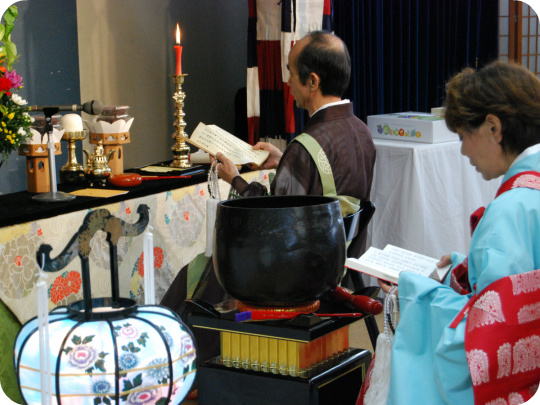 安楽寺会館公式法要